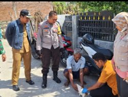 3 Pilar Kamtibmas Kelurahan Brangbiji Bersinergi Dampingi Pelaksanaan Vaksinasi Rabies
