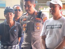 Kapolres Lombok Utara Sambang Duka ke Kediaman Anggota Sat Reskrim yang Meninggal Mendadak