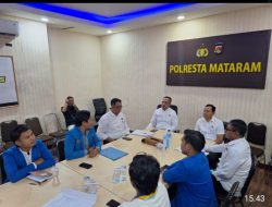 Soal Korupsi Masker, PMII Bali Nusra Hearing Dengan Tim Penyidik Polresta Mataram