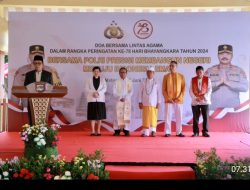 Polda NTB Isi Hari Lahir Polri Ke-78 Dengan Doa Bersama Lintas Agama