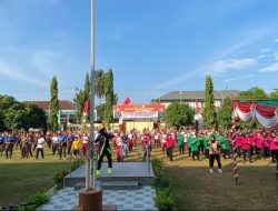 Polres Bima Kota Laksnakan Olahraga Bersama dalam Rangka HUT Bhayangkara Ke-78