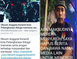 Oknum Anggota Koramil Di Palangkaraya Kalteng Minta Jatah dan Arogan, Jadi Sorotan Aktivis Gerhana