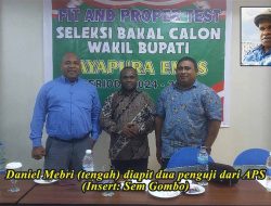 *Daniel Mebri Terpilih Jadi Bacawabup Jayapura Emas*
