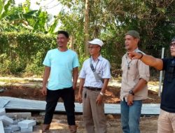 Ini Kata Pihak PT, Pancaran Sewu Progres Pembangunan Kantor Kecamatan Tanjungsari 30% Dibulan Juli 2024