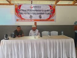Bawaslu  Talaud gelar Rapat Evaluasi Implementasi Peraturan dan Non Peraturan Bawaslu Pada Tahapan Pemilu 2024 Bersama Stake Holder
