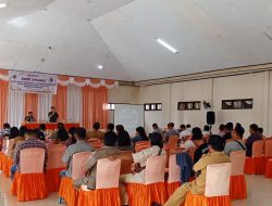 Bawaslu Talaud Gelar  Rapat Evaluasi Perencanaan dan Program Anggaran Pengawasan Penyelenggaraan Pemilu Tahun 2024.