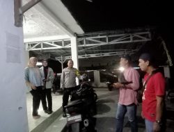 POLSEK LEUWILIANG LAKUKAN OLAH TKP DIMANA PERISTIWA ADANYA PERCOBAAN PENCURIAN KENDARAAN RODA DUA