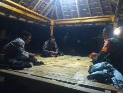 Babinsa Koramil 1615-03/Sambelia Laksanakan Patroli Malam di Desa Obel-obel