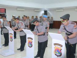 Tiga PJU Polda NTB dan 2 Kapolres Jajaran Laksanakan Sertijab