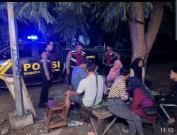Patroli Dialogis Malam Hari, Upaya Cegah Gangguan Kamtibmas Dengan Metode Multi Sasaran.