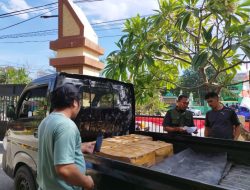 248 Botol Arak Bali Berhasil Disita dan Digagalkan Peredarannya oleh Tim Opsnal Polsek Rasbar Polres Bima Kota