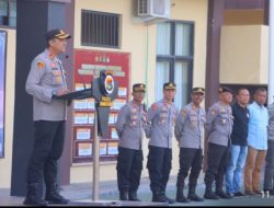 _Kapolres Lombok Utara Kepada Personil: Bekerjalah Ikhlas dan Menjadi Solusi bagi Masyarakat