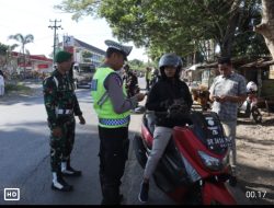 Polres Loteng Tindak 79 Pengendara Di Hari Dua Operasi Patuh Rinjani.