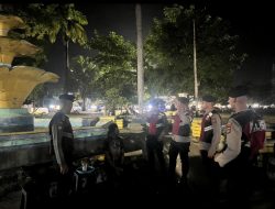 Sat Samapta Polres Bima Kota Polda NTB Laksanakan Patroli Malam Hari Antisipasi Kerawanan Gangguan Kamtibmas