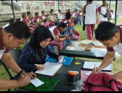 Sebanyak 131 Personel Polresta Mataram Di Hari Pertama Ikuti Tes Kesamaptaan Jasmani Semester 2 TA. 2024