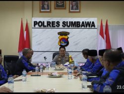 Kapolres Sumbawa Gelar Silaturahmi Dan Tatap Muka Bersama FKUB Kabupaten Sumbawa