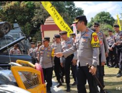 Kesiapan Jelang Pilkada 2024, Polres Sumbawa Gelar Pemeriksaan Ranmor Dinas