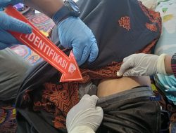 Dugaan Kejadian Gantung Diri Sat Reskrim Lakukan Olah TKP
