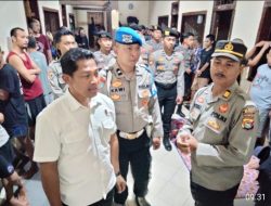 Polresta Mataram Gelar Gabungan Razia Sel Ruang Tahanan