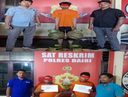 Sat Reskrim Polres Dairi Ringkus Tersangka Kasus Penggelapan Tabung Gas LPG