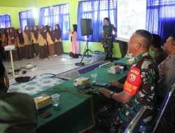 Kodim 1615/Lotim Gelar Kegiatan TMMD Non Fisik Penyuluhan Bahayanya Narkoba