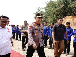 Kapolri Laksanakan Peletakan Batu Pertama Pembangunan Gedung Pusdiklat SPSI di Kawasan Jatiluhur Kabupaten Purwakarta