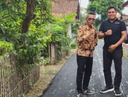 Pemdes Sirnarasa Realisasikan Program Bankeu Pemda Bogor Empat Titik Jalan Desa Dihotmix
