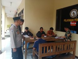 BHABINKAMTIBMAS WILAYAH HUKUM POLSEK CIAMPEA PELAYANAN MASYARAKAT DAN BERIKAN HIMBAUAN KAMTIBMAS