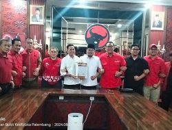 Ratu Dewa dan Prima Salam Terpilih Dukungan PDIP Palembang Jadi Walikota dan Wakil Walikota Palembang