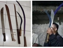 Polsek Tamansari Berhasil Amankan 3 (Tiga) Orang Terduga Geng Motor Yang Akan Melakukan Aksi Tawuran Di Wilayah Tamansari