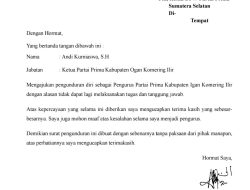 Dewan Pimpinan Kabupaten PRIMA Ogan Komering Ilir Tarik Pasukan dan Mengundurkan diri dari Kepengurusan Partai PRIMA. Buntut dari dukungan PRIMA ke Matahati