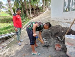 Program TMMD Ke-121 Kodim 1615/Lotim, Progres Fisik Mushalla Arrahman Capai 90 Persen dan Tiga Hari Lagi Akan Rampung.