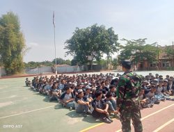 Apresiasi Kepada Babinsa Desa Sukajadi Aktif Jadi Pembina Siswa SMK- Negri 1 Cariu