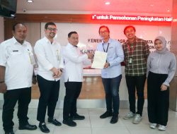 BPN Provinsi Banten Serahkan Sertifikat Elektronik Aset PT PLN dan Pertamina di Kota Tangerang