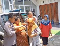 PANIT BINMAS POLSEK PARUNG SIGAP TOLONG IBU HAMIL YANG AKAN MELAHIRKAN