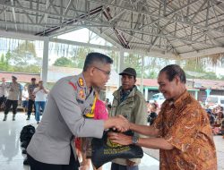 Kapolres Dairi Jalin Silaturahmi ke Masyarakat Desa Huta Gambir