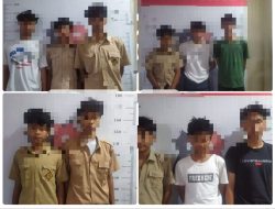 *POLSEK CIAWI BERHASIL AMANKAN 11 ORANG ANAK YANG LAKUKAN AKSI TAWURAN*