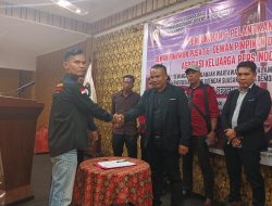 Rino Triyono, S.Kom, S.H, Mengukuhkan Warto Ketua DPC AKPERSI Muba