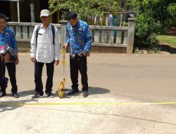 Ini Kata Kasi Ekbang Kecamatan Tanjungsari Hasil Monitoring Evaluasi Tiga Titik Jalan Betonisasi Desa Tanjungrasa