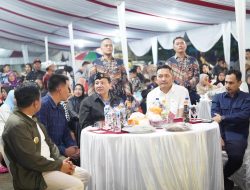 KAPOLRES BOGOR BERSAMA JAJARAN FORKOMPINDA HADIR DI PESTA RAKYAT DALAM RANGKA MERIAHKAN HUT TNI KE 79 DI KECAMATAN CIJERUK