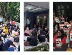 POLSEK CITEUREUP LAKUKAN PENGAMANAN DALAM RANGKAIAN GIAT KAMPANYE PILBUP KAB.BOGOR TATAP MUKA/ DIALOGIS DARI PASLON NO 2 KANG MUS (MUSYAFAUR RAHMAN 