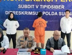 Subdit V Cyber Ditreskrimsus Polda Sumsel Tangkap Pelaku Penyebar ‘Video Gay Kids’ Konten Asusila Terhadap Anak