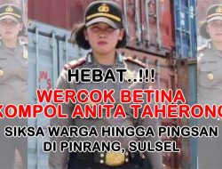*Wercok Betina alias Polwan Beraksi di Pinrang, Satu Pingsan*