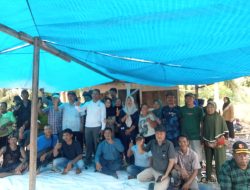 Anggota DPR Asahan Wahyudi Hadiri Syukuran HTR Koprasi Tani Mandiri Di Desa Perbangunan