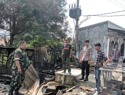 POLSEK CIAMPEA BERSAMA INSTANSI TERKAIT CEK LOKASI TERJADI NYA KEBAKARAN DI PASAR JUMAT DS. CIBITUNG TENGAH KEC.TENJOLAYA