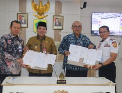 Skybridge Bojonggede Resmi Jadi Milik Pemkab Bogor, Diterima Langsung Oleh Pj. Bupati Bogor dari BPTJ