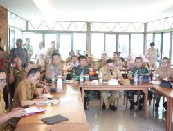 Pj. Bupati Bogor : Pembangunan Pos Gabungan Pengamanan Presiden Sudah 71 Persen