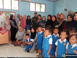 Babinsa Desa Kutamekar Laksanakan Komunikasi Sosial Disekolah SD