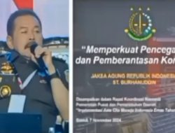 Jaksa Agung: Korupsi di Indonesia Menjamur Dari Kades Hingga Pemerintah Pusat