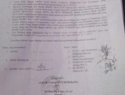 Oknum Mantan Bupati Gumas JM, Diduga Menipu Warga Masyarakat, Tidak Memenuhi Kewajiban Pelunasan Harga Tanah